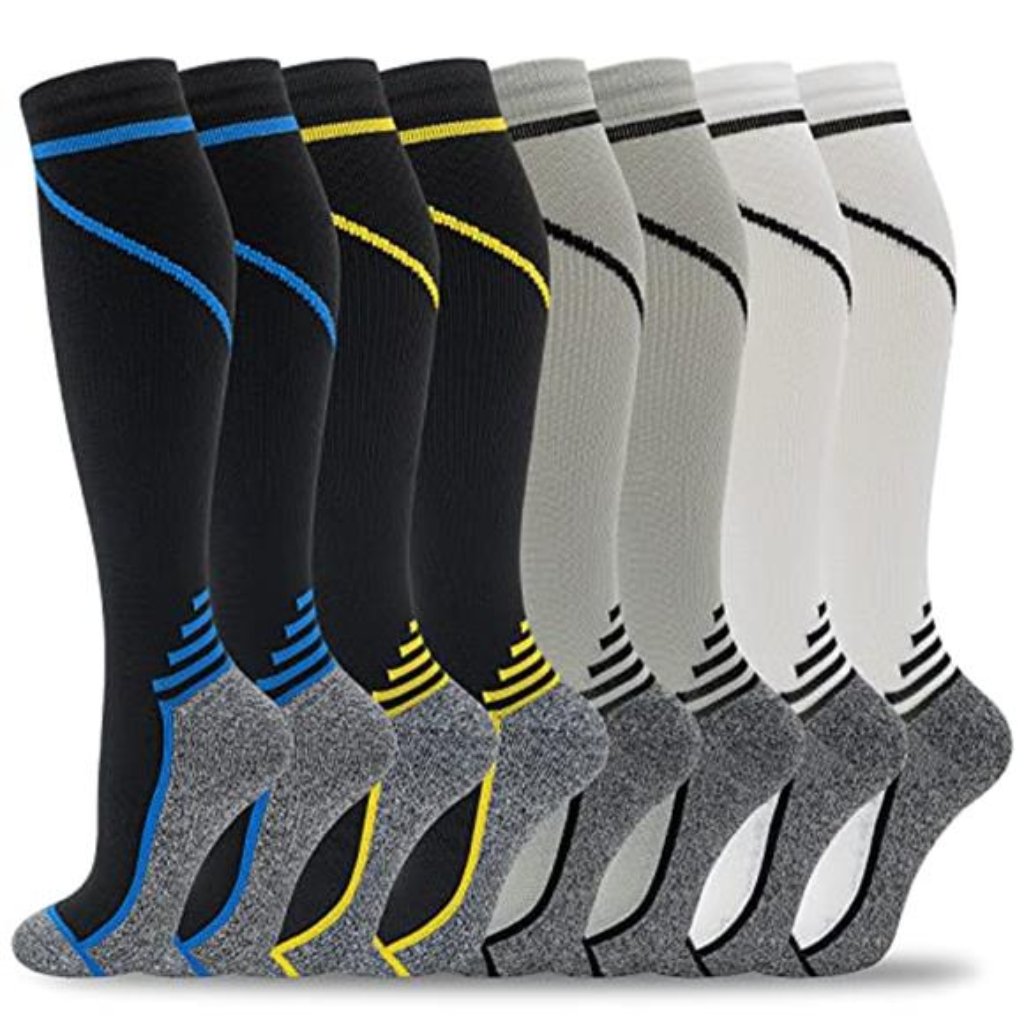 Compression Socks For Men Women 2030 Mmhg Knee High Medical Running Travel